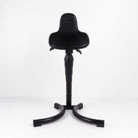 중국 폴리우레탄은 대 발판 고쳐진 4 발을 가진 반대로 정체되는 일 의자를 앉습니다 공장