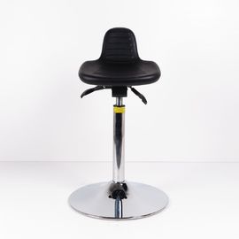 중국 PU 원형 기초를 가진 거품이 이는 정전기 방지 좌석 대 발판 의자 공장