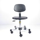 까만 폴리우레탄 ESD 청정실은 360도 회전대 조정가능한 의자를 착석시킵니다 협력 업체
