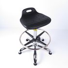유압 고도 정전기 방지 폴리우레탄 좌석을 가진 조정가능한 회전대 ESD 청정실 의자 협력 업체
