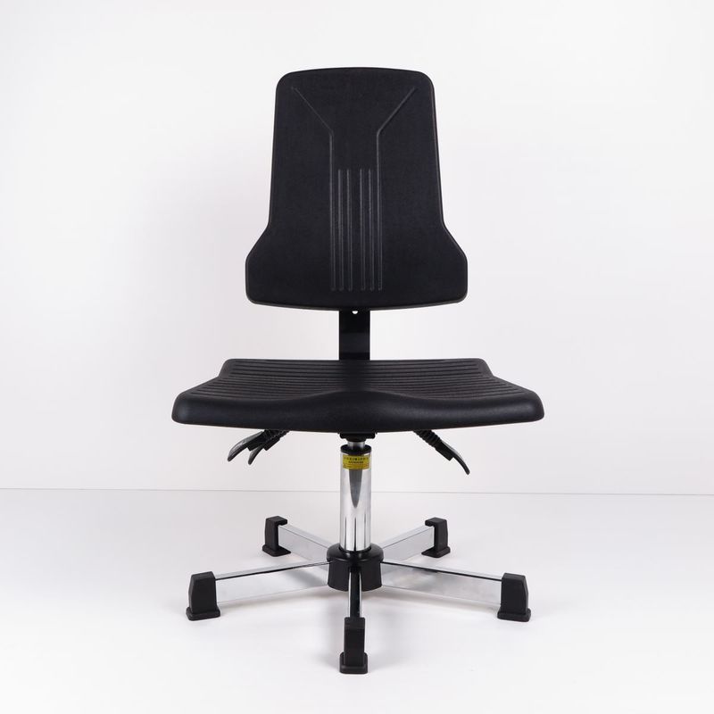 까만 폴리우레탄에 있는 BIFMA X5.1 안락한 인간 환경 공학 ESD 의자 협력 업체