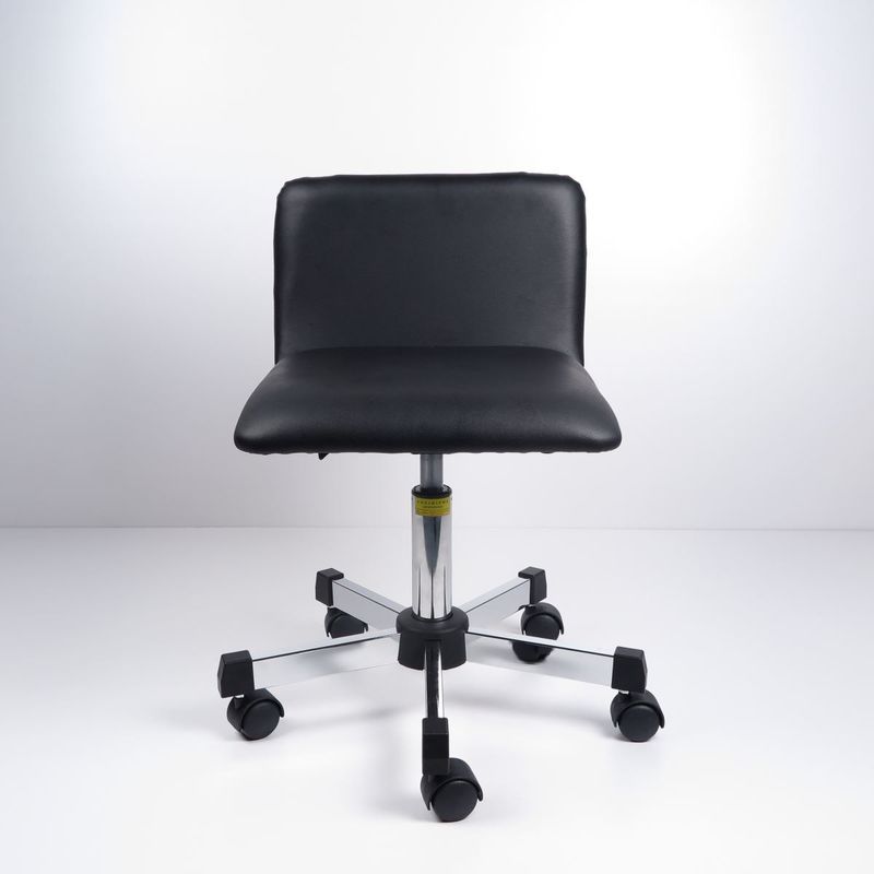 검정은 전자제품 산업에서 이용된 비닐 ESD 안전한 의자를 덮개를 씌웠습니다 협력 업체