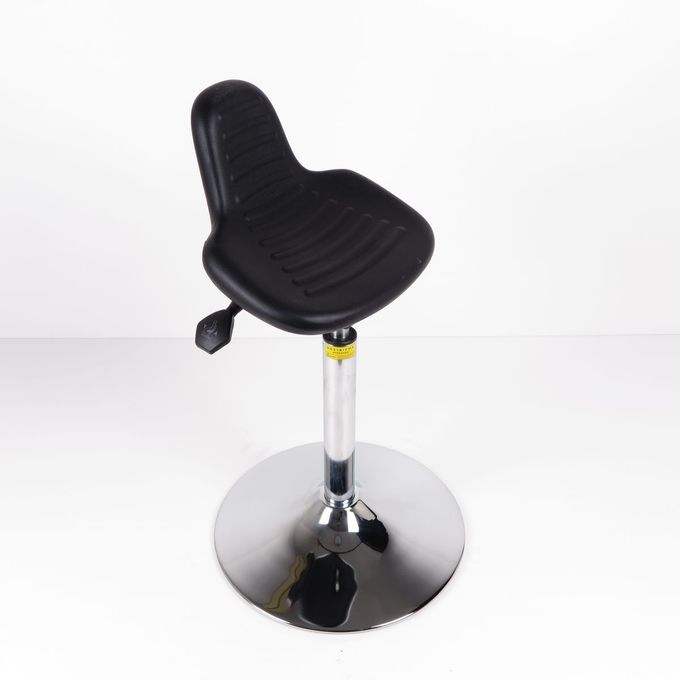 PU 원형 기초를 가진 거품이 이는 정전기 방지 좌석 대 발판 의자